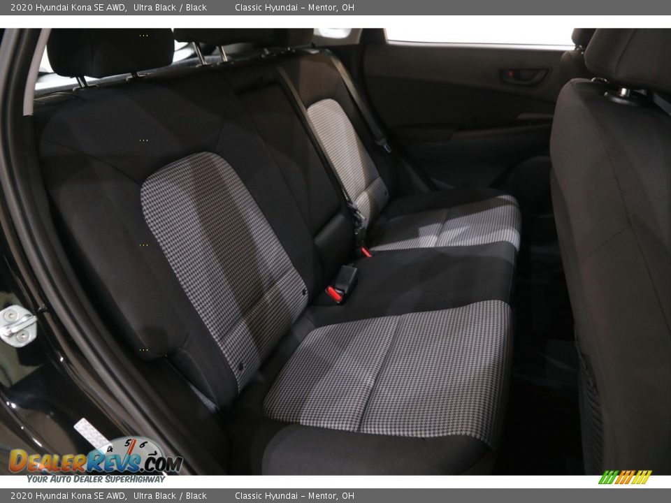 2020 Hyundai Kona SE AWD Ultra Black / Black Photo #15