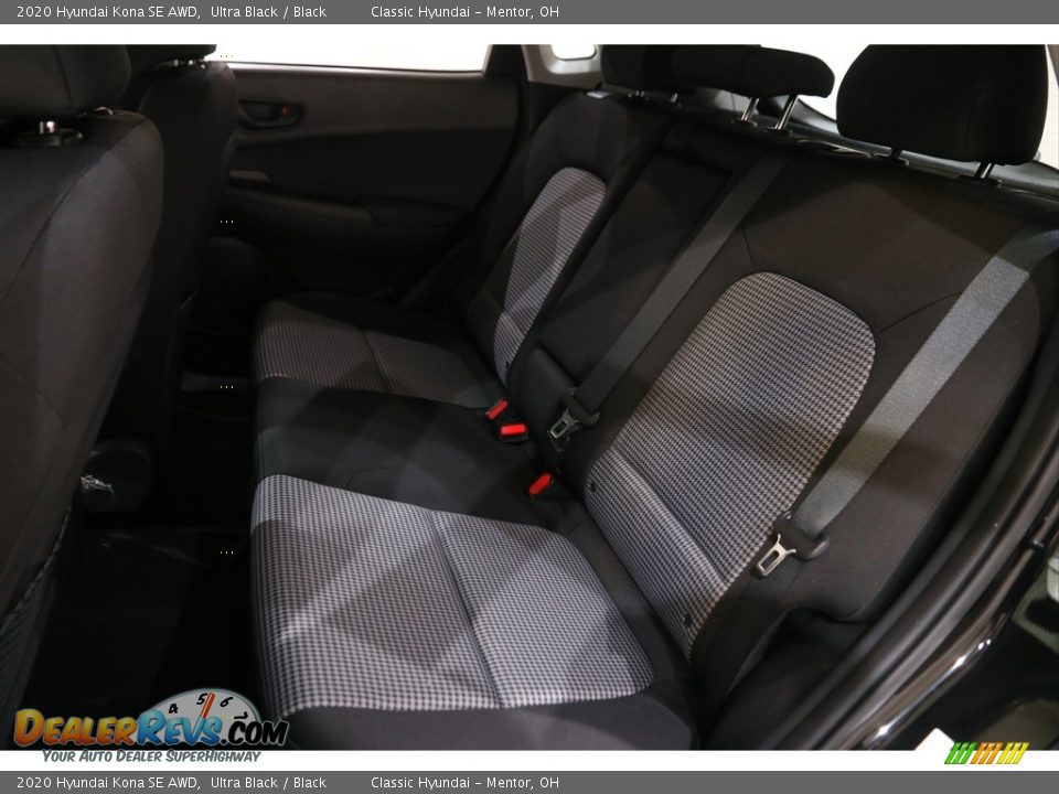 2020 Hyundai Kona SE AWD Ultra Black / Black Photo #16