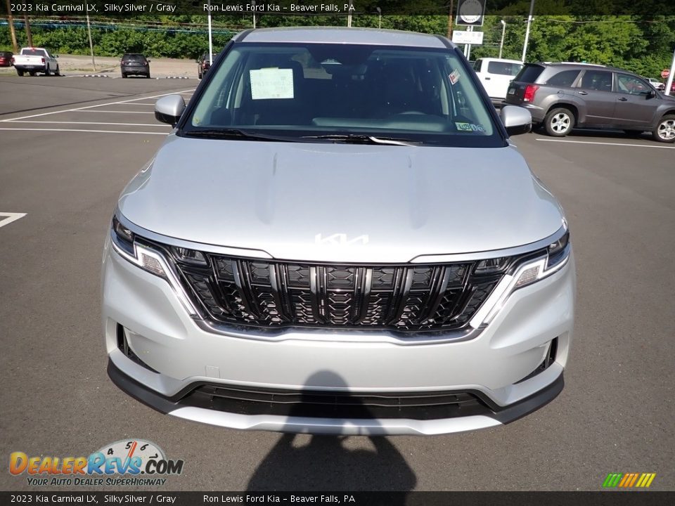 2023 Kia Carnival LX Silky Silver / Gray Photo #3