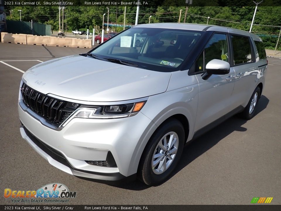 Silky Silver 2023 Kia Carnival LX Photo #4