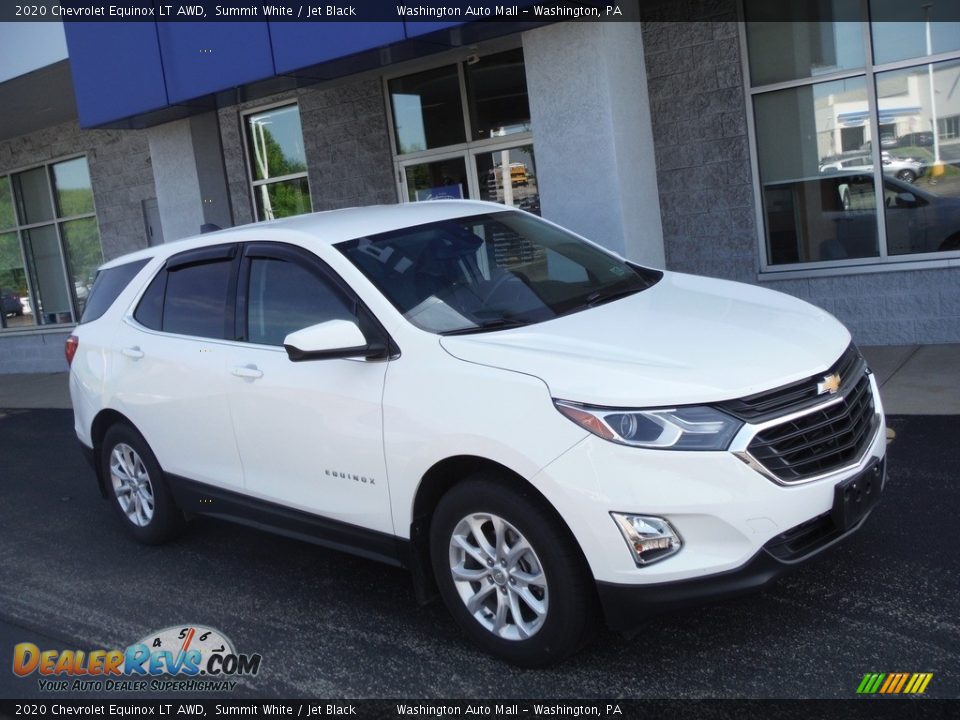 2020 Chevrolet Equinox LT AWD Summit White / Jet Black Photo #1