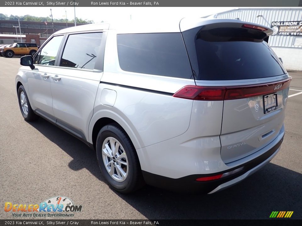 2023 Kia Carnival LX Silky Silver / Gray Photo #6