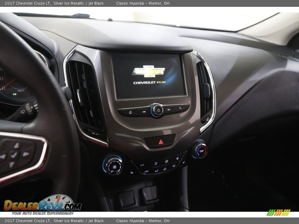 2017 Chevrolet Cruze LT Silver Ice Metallic / Jet Black Photo #9