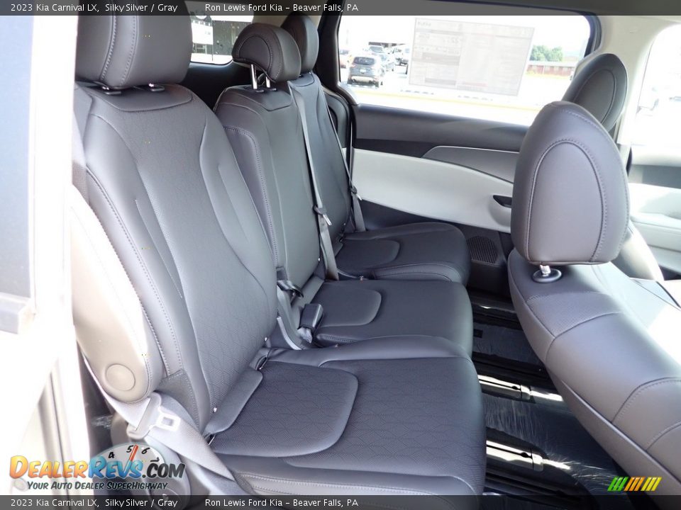 2023 Kia Carnival LX Silky Silver / Gray Photo #10