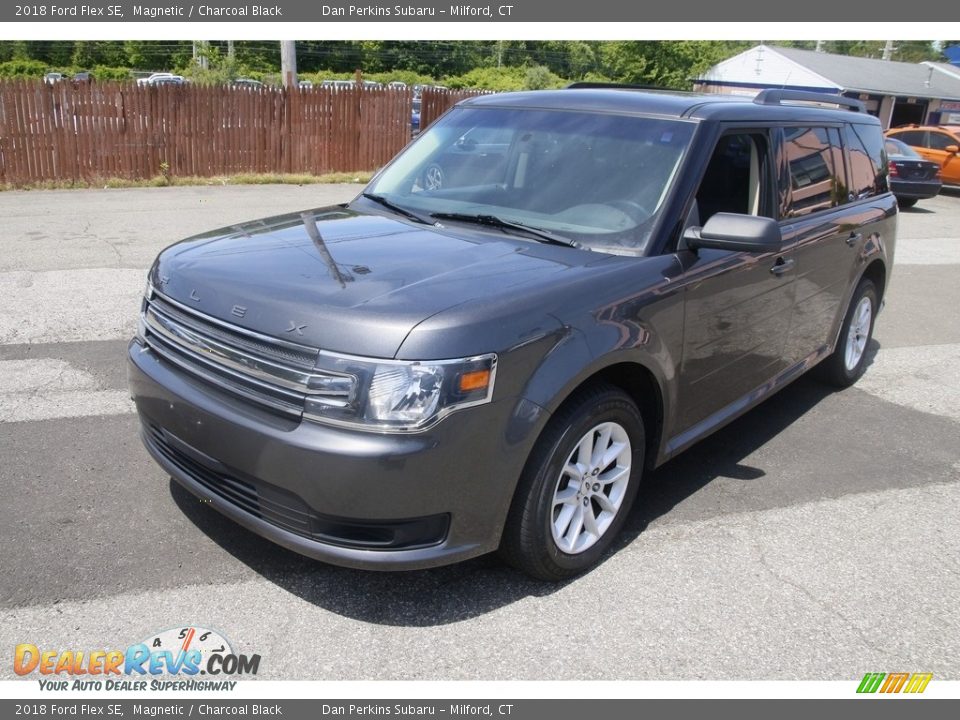 2018 Ford Flex SE Magnetic / Charcoal Black Photo #1