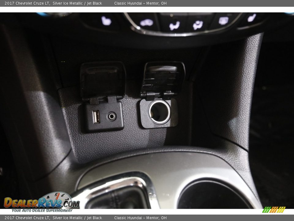 2017 Chevrolet Cruze LT Silver Ice Metallic / Jet Black Photo #14