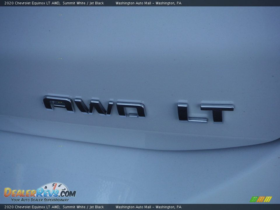 2020 Chevrolet Equinox LT AWD Summit White / Jet Black Photo #9