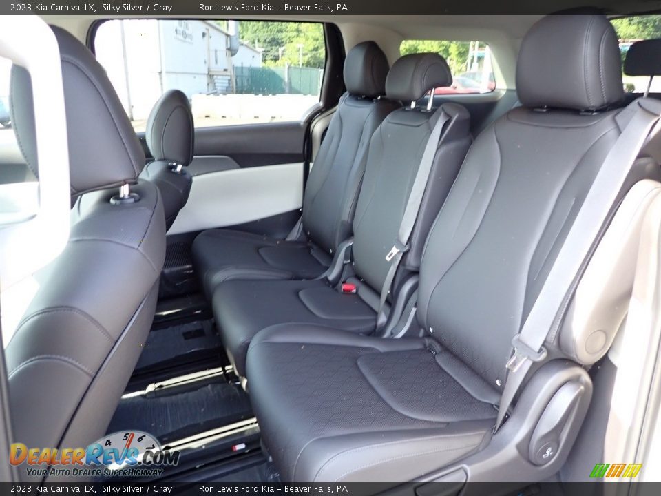 2023 Kia Carnival LX Silky Silver / Gray Photo #14