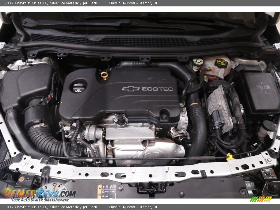 2017 Chevrolet Cruze LT Silver Ice Metallic / Jet Black Photo #19