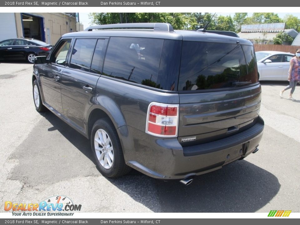 2018 Ford Flex SE Magnetic / Charcoal Black Photo #7