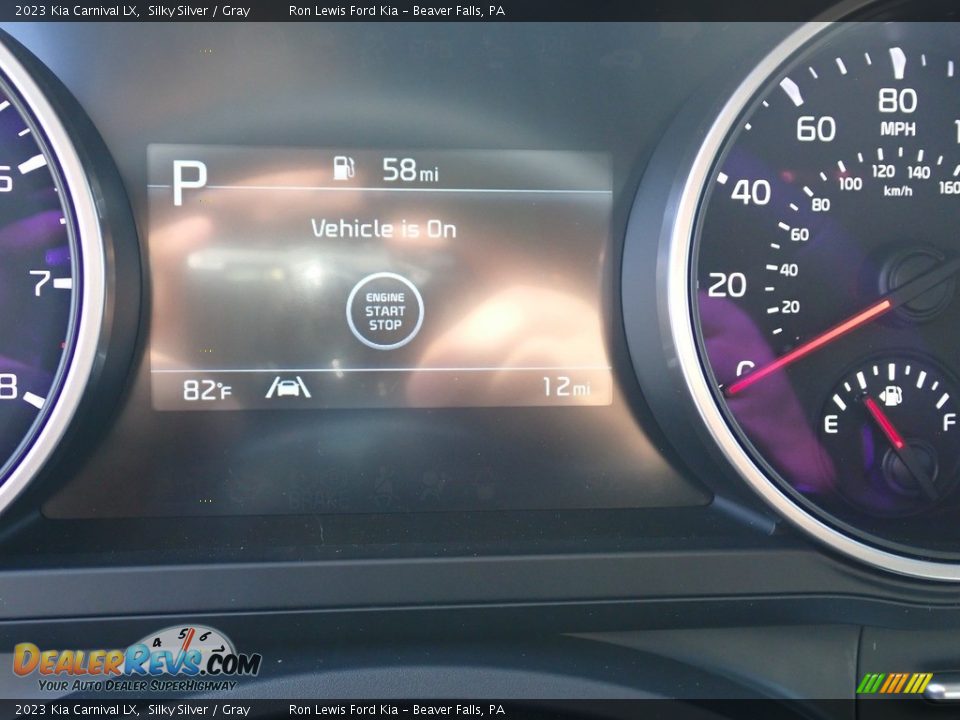2023 Kia Carnival LX Silky Silver / Gray Photo #19