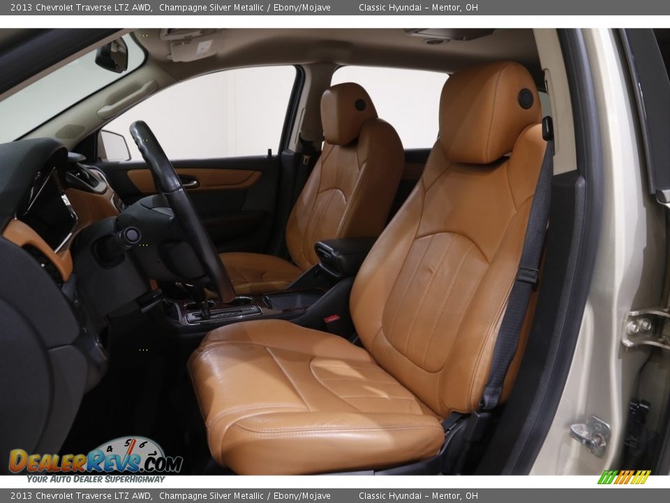 2013 Chevrolet Traverse LTZ AWD Champagne Silver Metallic / Ebony/Mojave Photo #5