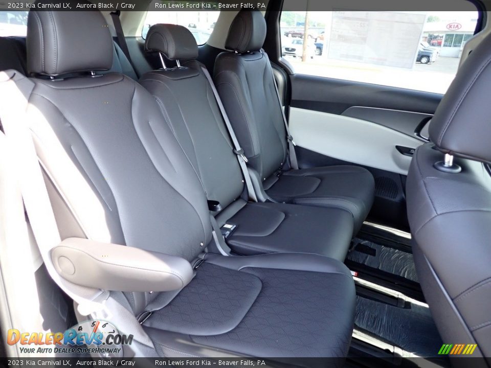 Rear Seat of 2023 Kia Carnival LX Photo #10