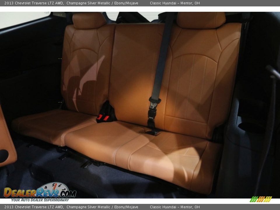 2013 Chevrolet Traverse LTZ AWD Champagne Silver Metallic / Ebony/Mojave Photo #19