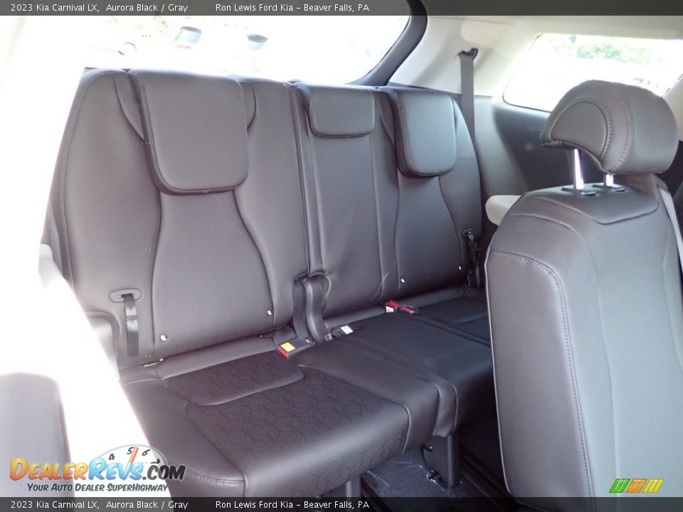 Rear Seat of 2023 Kia Carnival LX Photo #11