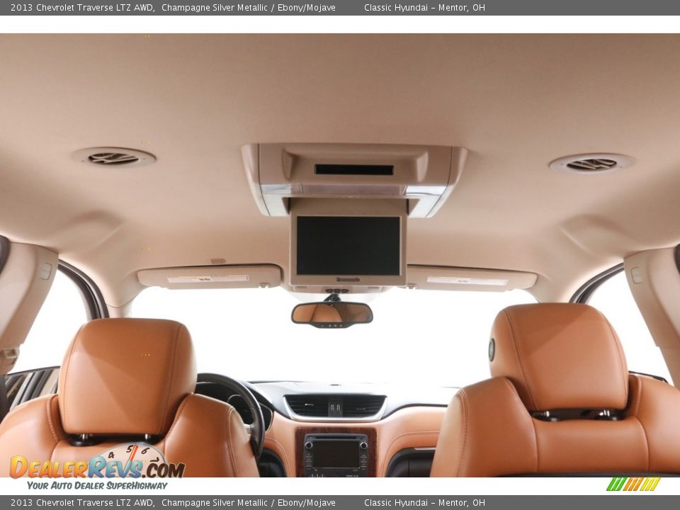 2013 Chevrolet Traverse LTZ AWD Champagne Silver Metallic / Ebony/Mojave Photo #20