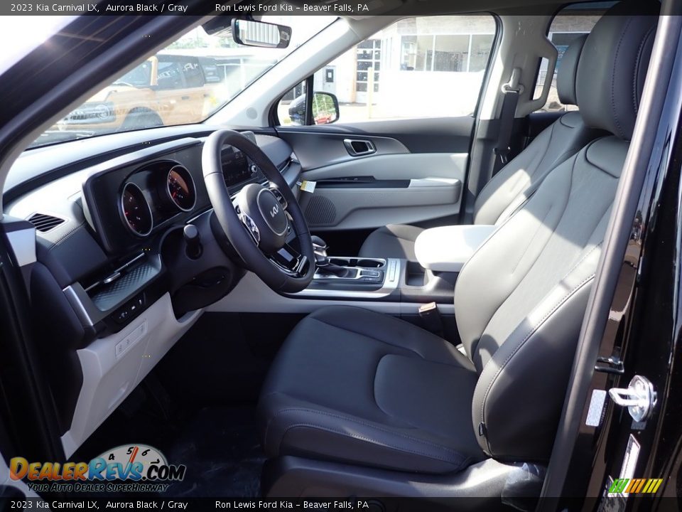 Gray Interior - 2023 Kia Carnival LX Photo #13