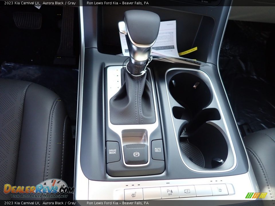 2023 Kia Carnival LX Aurora Black / Gray Photo #18