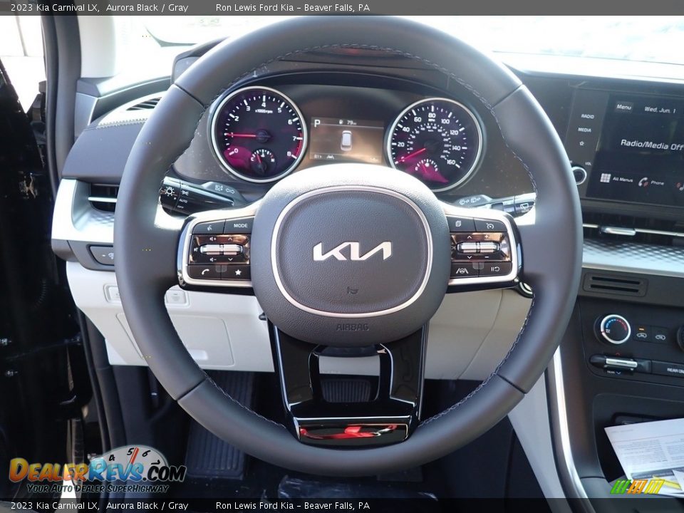 2023 Kia Carnival LX Steering Wheel Photo #19