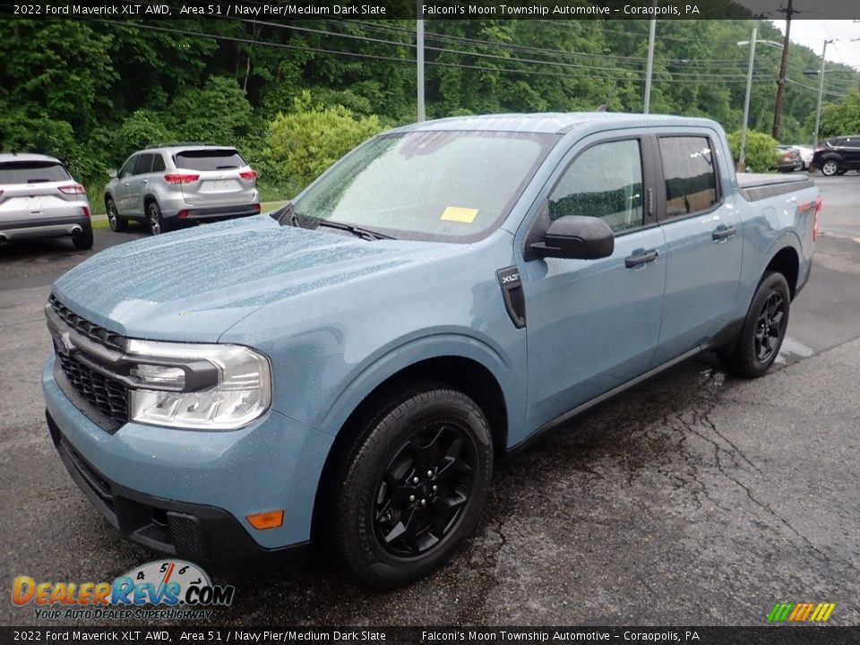 Front 3/4 View of 2022 Ford Maverick XLT AWD Photo #6