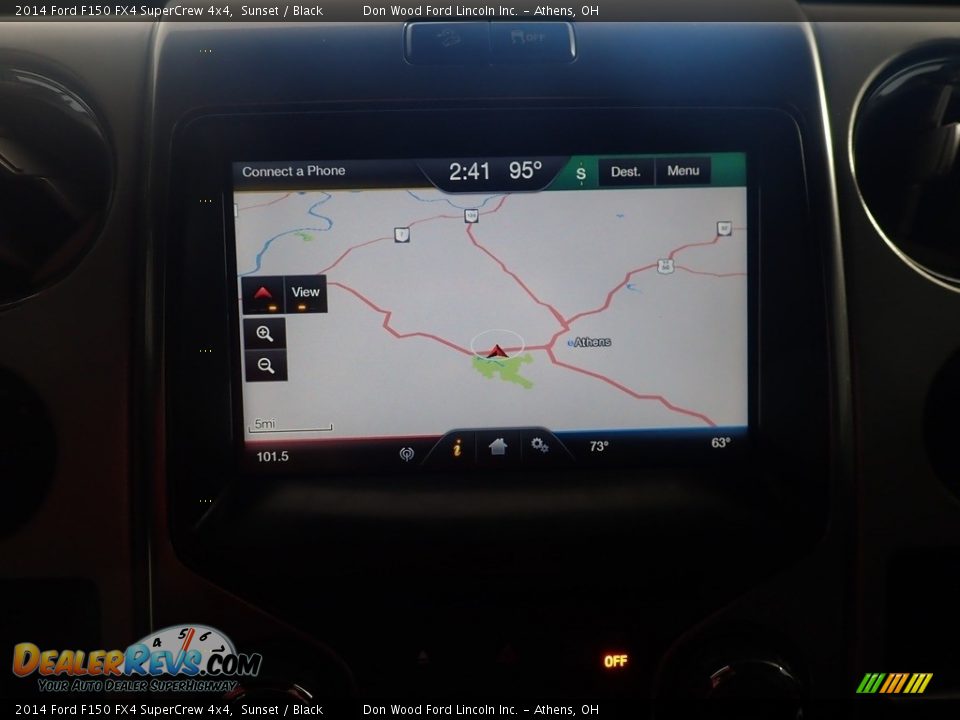 2014 Ford F150 FX4 SuperCrew 4x4 Sunset / Black Photo #3