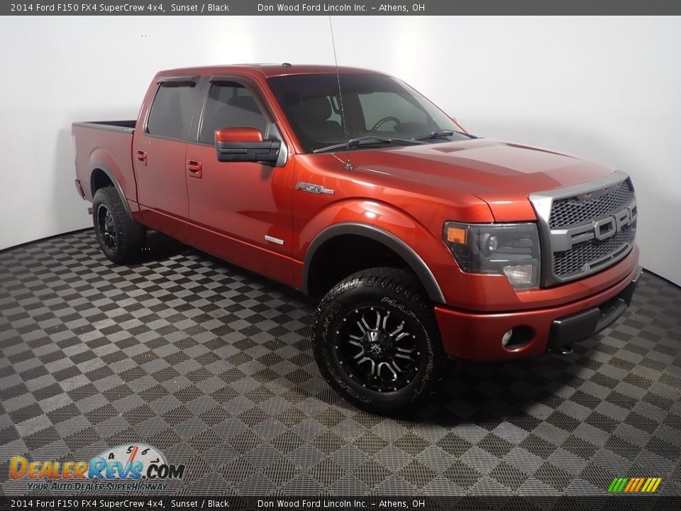 2014 Ford F150 FX4 SuperCrew 4x4 Sunset / Black Photo #4