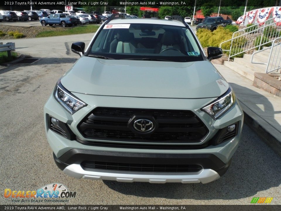 2019 Toyota RAV4 Adventure AWD Lunar Rock / Light Gray Photo #13