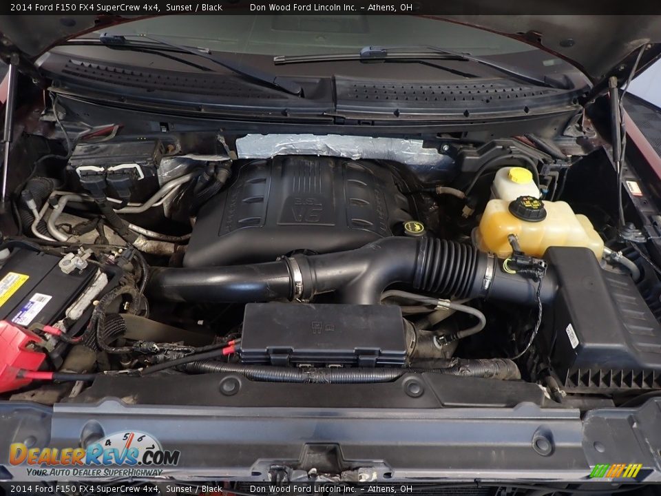 2014 Ford F150 FX4 SuperCrew 4x4 Sunset / Black Photo #8
