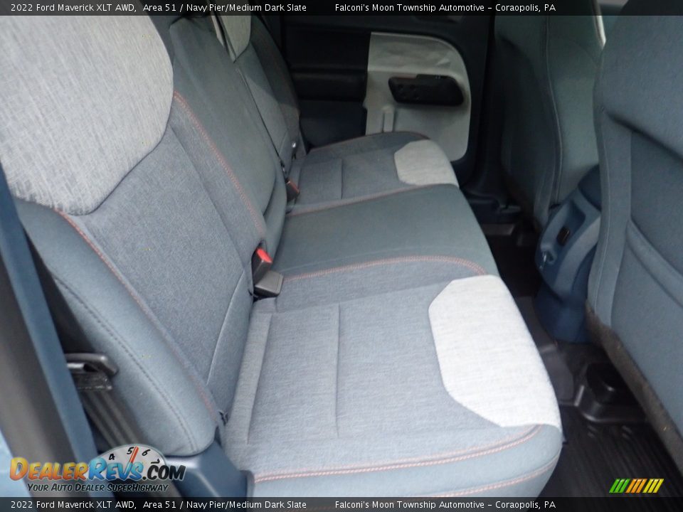 Rear Seat of 2022 Ford Maverick XLT AWD Photo #15