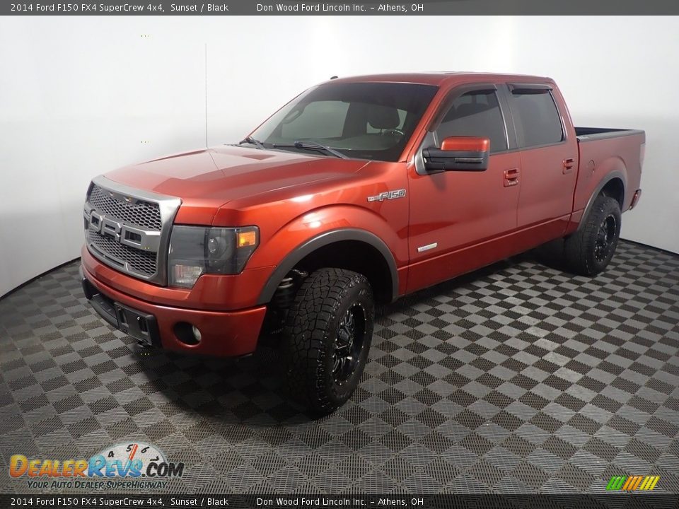 2014 Ford F150 FX4 SuperCrew 4x4 Sunset / Black Photo #10