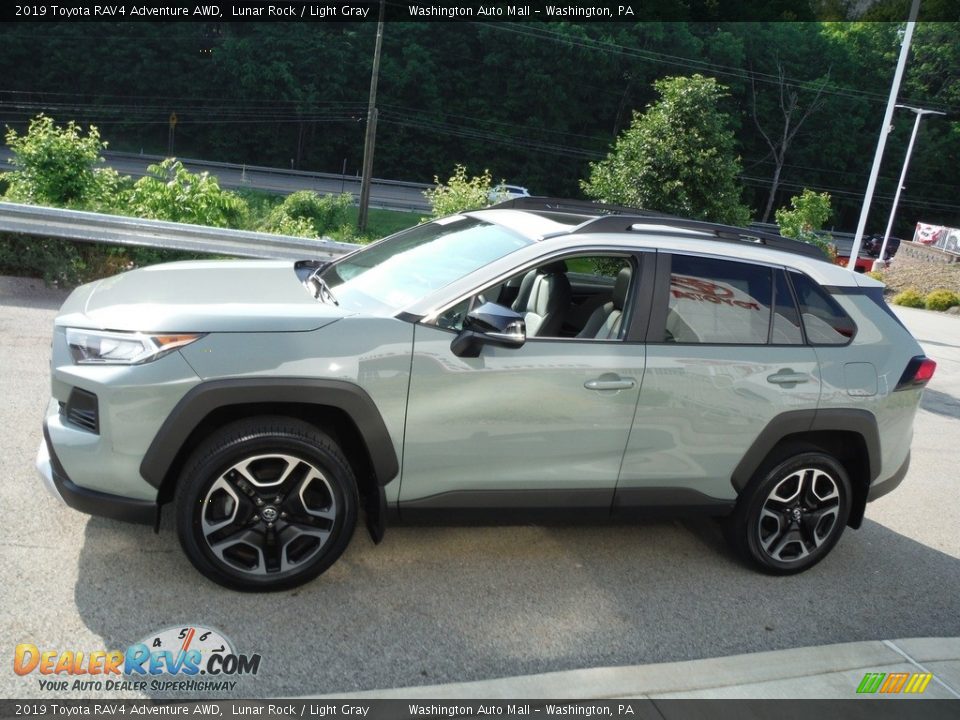 2019 Toyota RAV4 Adventure AWD Lunar Rock / Light Gray Photo #15