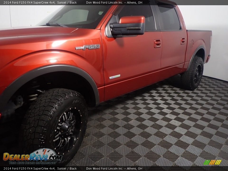 2014 Ford F150 FX4 SuperCrew 4x4 Sunset / Black Photo #11