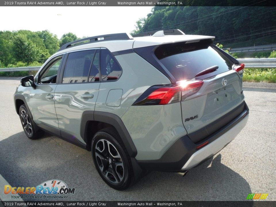 2019 Toyota RAV4 Adventure AWD Lunar Rock / Light Gray Photo #16