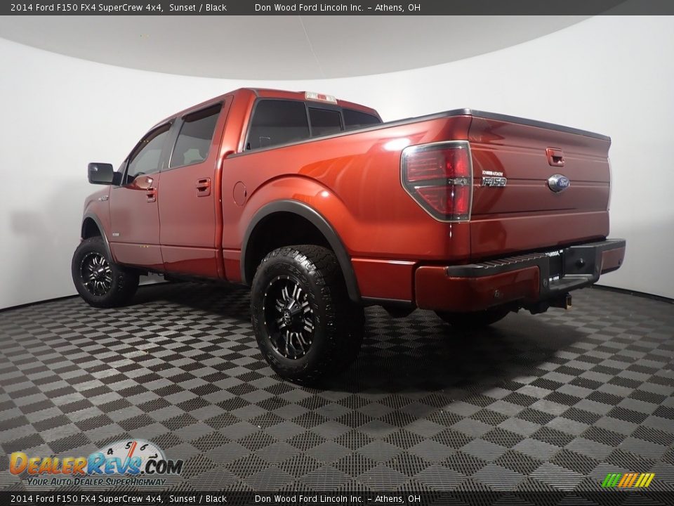 2014 Ford F150 FX4 SuperCrew 4x4 Sunset / Black Photo #12