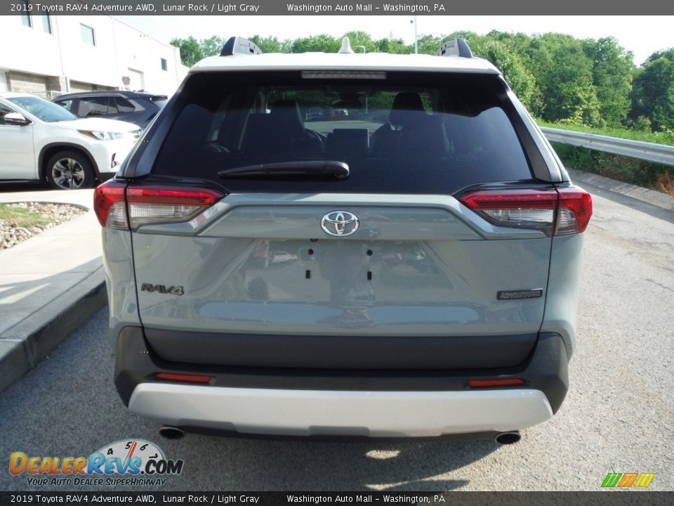 2019 Toyota RAV4 Adventure AWD Lunar Rock / Light Gray Photo #17