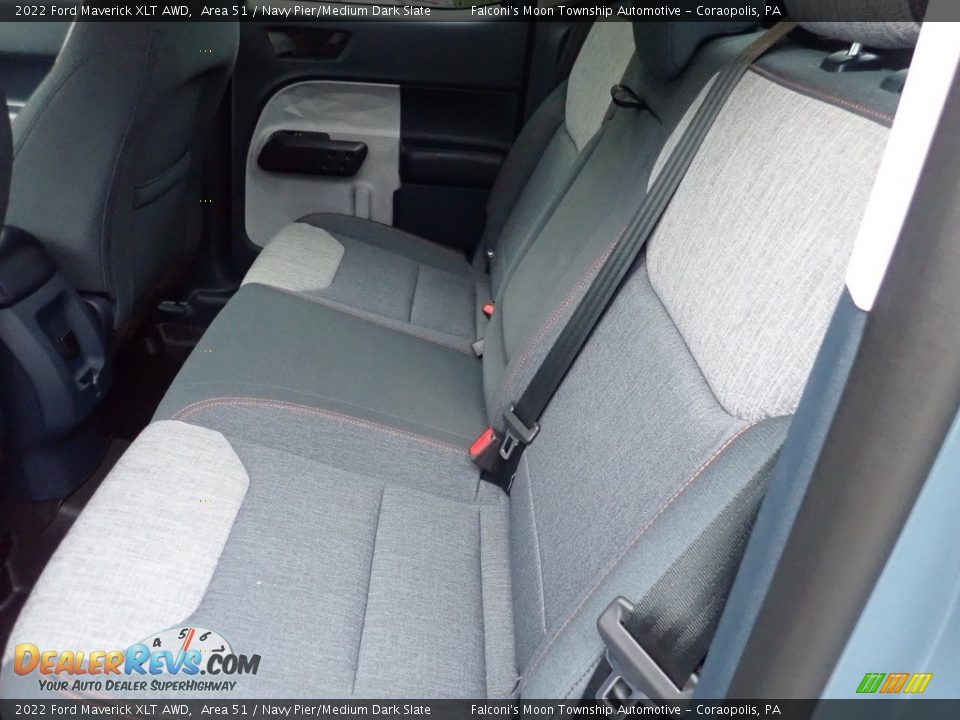 Rear Seat of 2022 Ford Maverick XLT AWD Photo #18