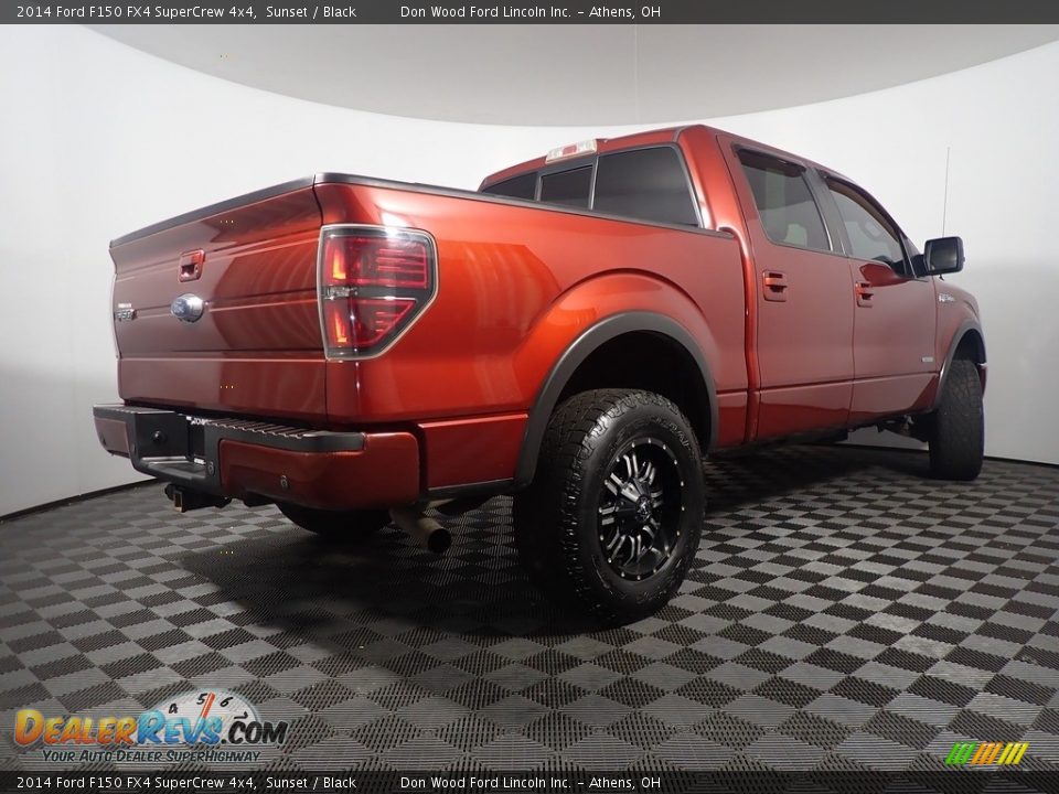 2014 Ford F150 FX4 SuperCrew 4x4 Sunset / Black Photo #16