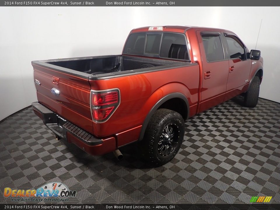 2014 Ford F150 FX4 SuperCrew 4x4 Sunset / Black Photo #17