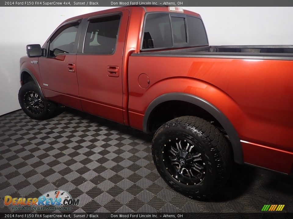 2014 Ford F150 FX4 SuperCrew 4x4 Sunset / Black Photo #18