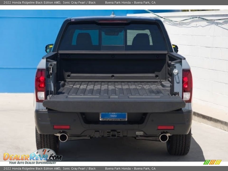 2022 Honda Ridgeline Black Edition AWD Sonic Gray Pearl / Black Photo #6