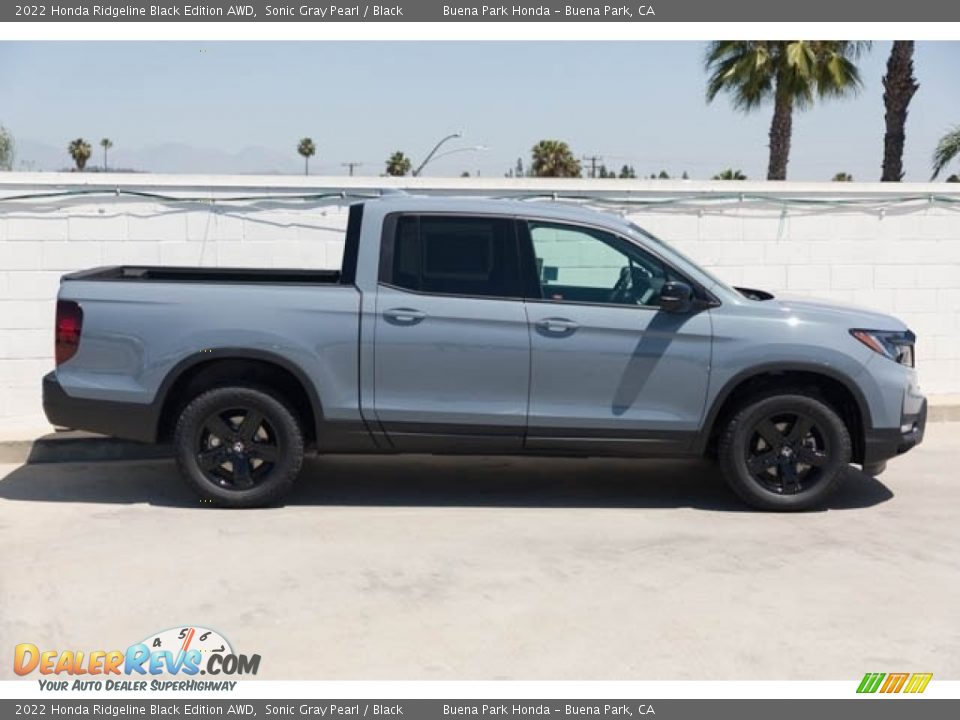 2022 Honda Ridgeline Black Edition AWD Sonic Gray Pearl / Black Photo #10