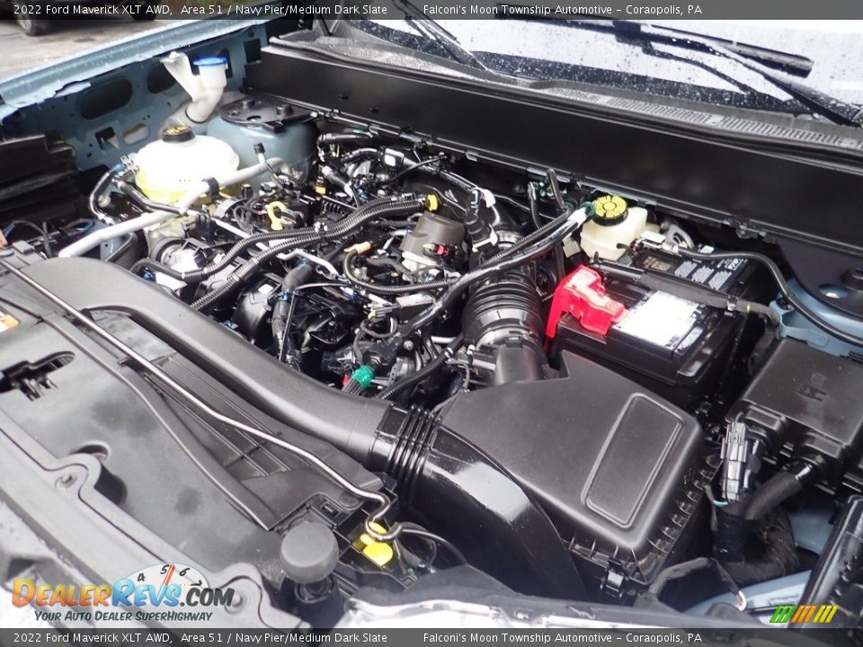 2022 Ford Maverick XLT AWD 2.0 Liter Turbocharged DOHC 16-Valve VVT EcoBoost 4 Cylinder Engine Photo #30
