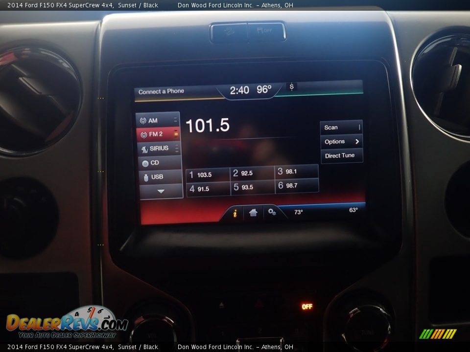 2014 Ford F150 FX4 SuperCrew 4x4 Sunset / Black Photo #26