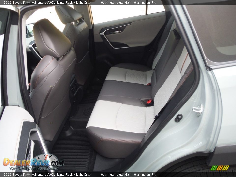 2019 Toyota RAV4 Adventure AWD Lunar Rock / Light Gray Photo #33