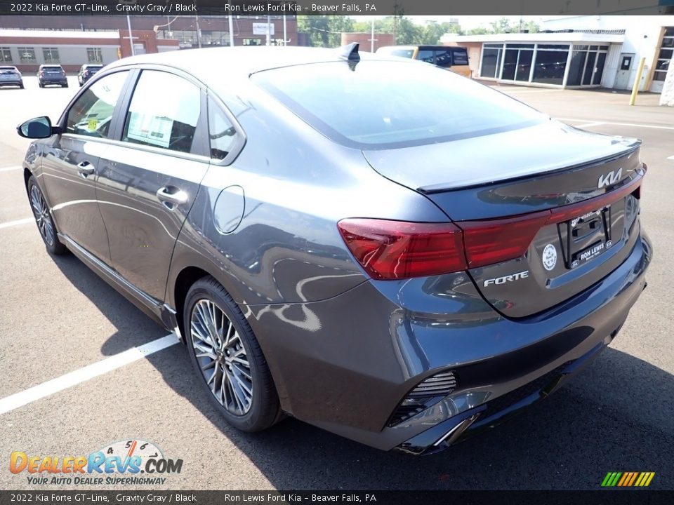 2022 Kia Forte GT-Line Gravity Gray / Black Photo #6
