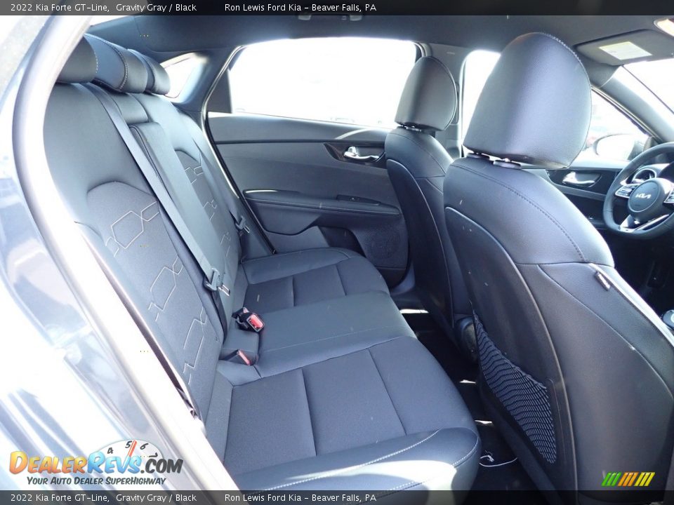 2022 Kia Forte GT-Line Gravity Gray / Black Photo #10