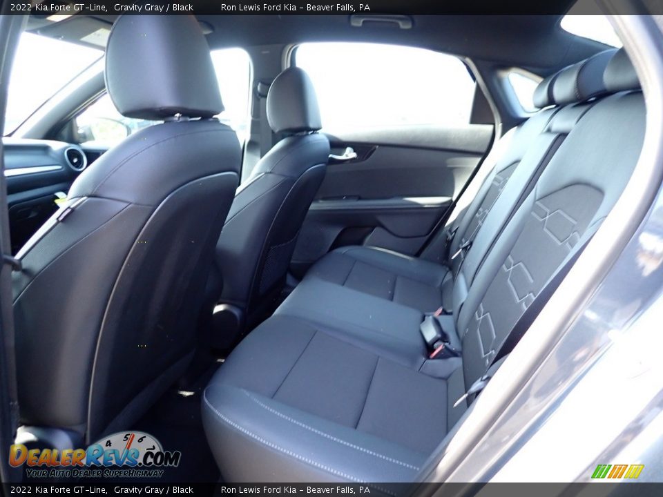 2022 Kia Forte GT-Line Gravity Gray / Black Photo #12