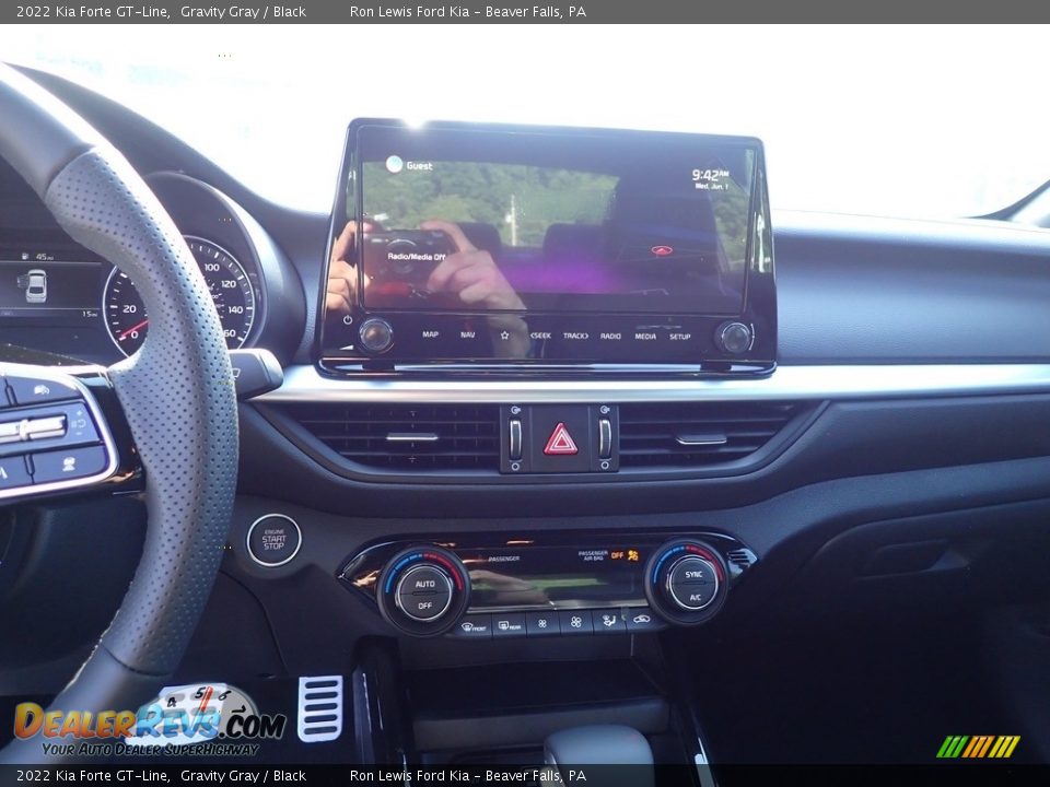2022 Kia Forte GT-Line Gravity Gray / Black Photo #16