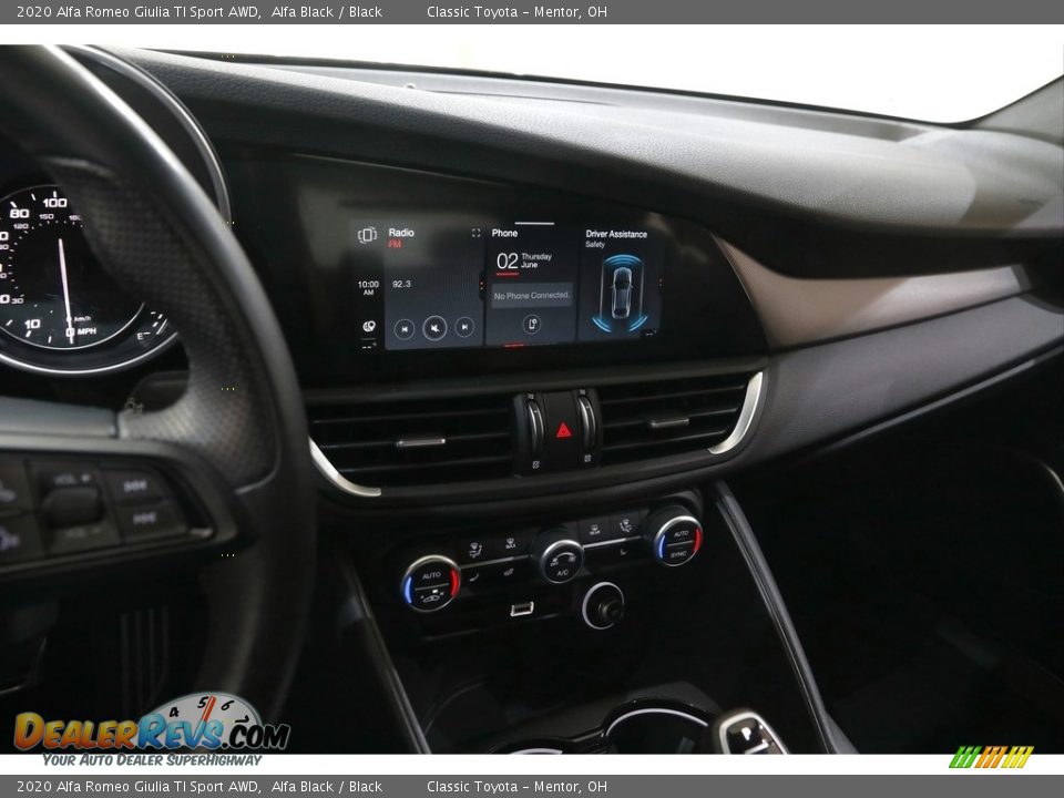 2020 Alfa Romeo Giulia TI Sport AWD Alfa Black / Black Photo #9