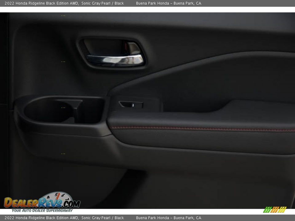 2022 Honda Ridgeline Black Edition AWD Sonic Gray Pearl / Black Photo #36